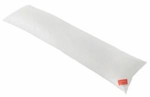 HEFEL 35x160cm Seitenschläferkissen - Weiß