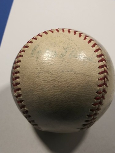 1960 New York Yankees Team Signed OAL Baseball JSA Roger Maris Berra Ford +22 - Picture 11 of 12