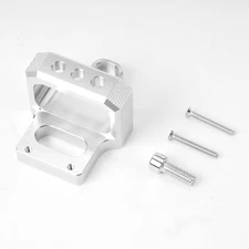 For Mac AEM Boost Controller Solenoid Valve Mount Holder Bracket Billet 3 Port
