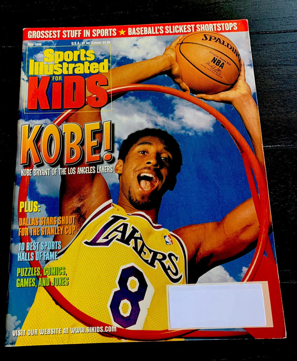 KOBE BRYANT RARE SI FOR KIDS COVER 1999 8 Big Shot Poster No Cards