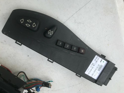 01 02 03 04 05 06 BMW 325i 325xi 330i 330xi 323i Left Power Seat Control Switch - Picture 2 of 3