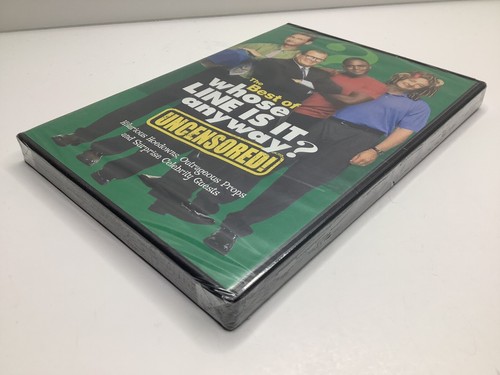 NEW SEALED The Best of Whose Line Is It Anyway? Uncensored! (DVD) Drew Carey - Picture 2 of 3