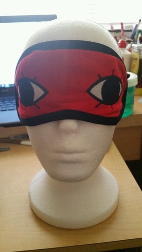 Gintama Okita Sougo Sleep Mask Eyeshade Eye Mask Japanse Anime cosplay - Picture 4 of 4