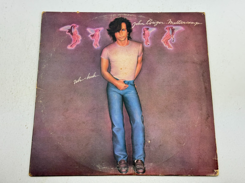 Vintage 1983 John Cougar Mellencamp uh-huh Riva RVL7504 33 Record LP Vinyl - Picture 2 of 9