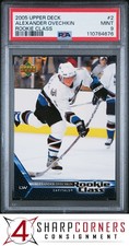 2005 UPPER DECK ROOKIE CLASS #2 ALEXANDER OVECHKIN RC PSA 9