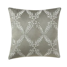 My Texas House Pillow Cover Kylie Dried Sage Embroidered Decorative 2-Pcs 20x20