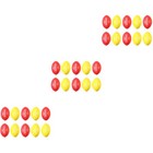  3 Pieces Hüpfbälle Für Kinder Flummis Langsames Aufsteigendes Spielzeug