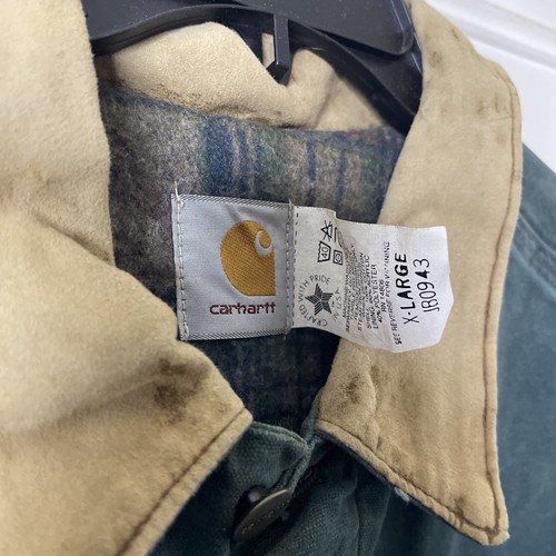 Carhartt Trucker JB0943 Hunter verde vintage para hombre talla X-grande - Imagen 4 de 6