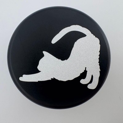 Aluminum Cat Stretch Footswitch Hat Black Guitar Effect Pedal Accessory