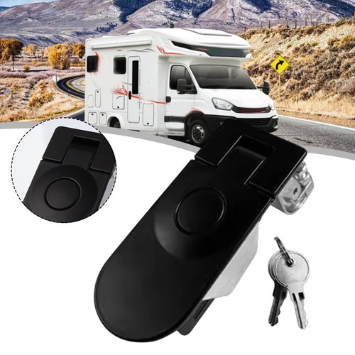 2 Key Compression Push Lock Latch for Secure For Tool Box and Trailer Access - Picture 8 of 8