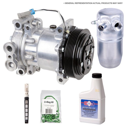 For Jaguar XF 2009 AC Compressor w/ A/C Repair Kit CSW