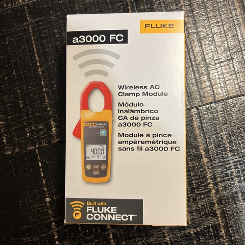 Fluke A3000 FC Wireless TRMS AC Current Clamp Module, Fluke Connect