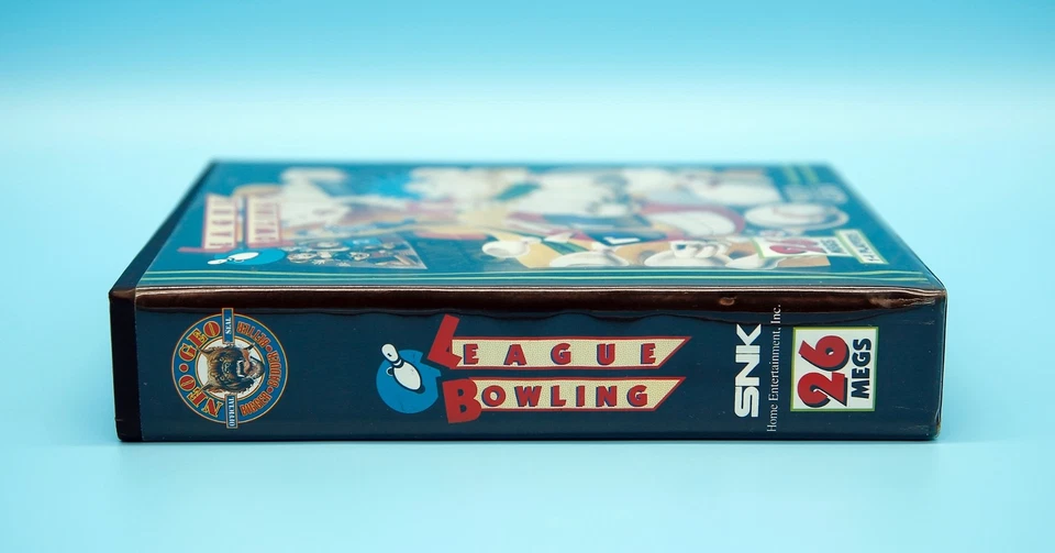 League Bowling US Dog Tag English AES • Neo Geo System/Console • Sports SNK - Image 3 of 4