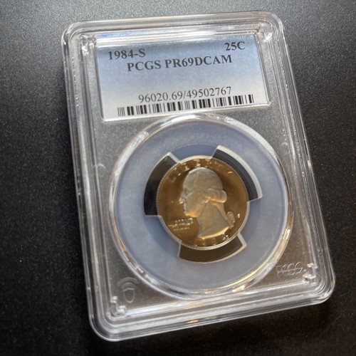 1984-S 25C Washington Quarter PCGS PR69DCAM #49502767 - Picture 2 of 16