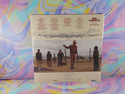 The Cowboys (John Williams Motion Picture Soundtrack) New Sealed 2xLP Gold - Picture 3 of 3