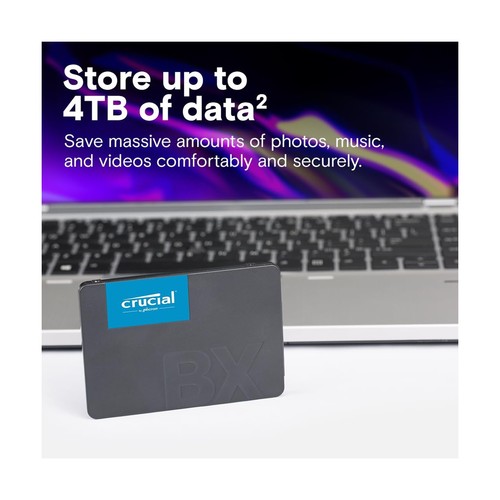 Crucial BX500 1TB 3D NAND SATA 2.5-Inch Internal SSD, up to 540MB/s - CT1000B... - Picture 5 of 7