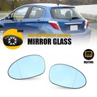 2x Front L&R Heated Mirror Glass for BMW E81 E82 E87 E88 E46 E90 E91 E92 E93