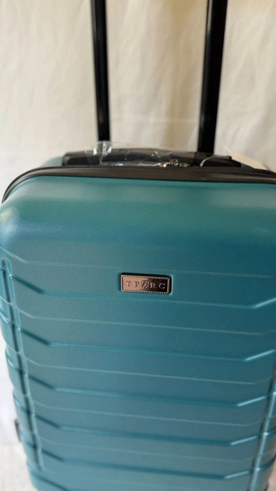 全新 TRAVELERS CLUB Madison 硬质行李箱 Teal 20 英寸 随身携带可扩展行李箱 — 第 4/4 张图片