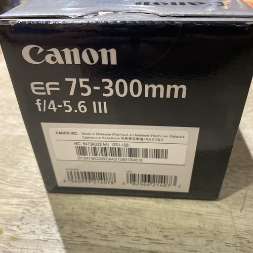 Canon EF 75-300mm f/4-5.6 III Telephoto Zoom Lens - Picture 5 of 5