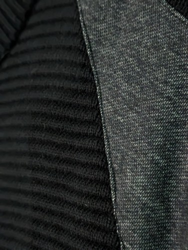 Calvin Klein Strick Fleece Full Zip Pullover Herren Large schwarz grau Taschen Logo - Bild 6 von 9