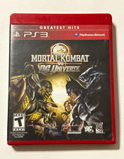 Mortal Kombat vs. DC Universe Greatest Hits PS3 /w Manual - Tested & Working