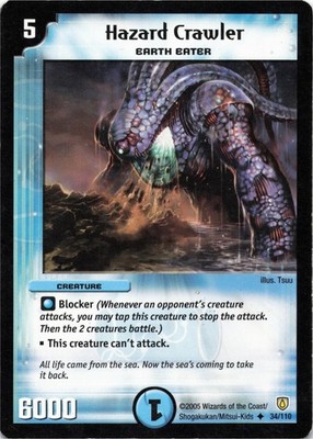 Duel Masters - Hazard Crawler 34/110 - Wizards Invincible Wrath Regular