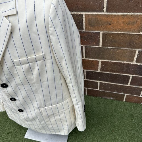 MARNI Pin Stripe Wool Fresco Jacket Blazer 54 - Picture 4 of 11