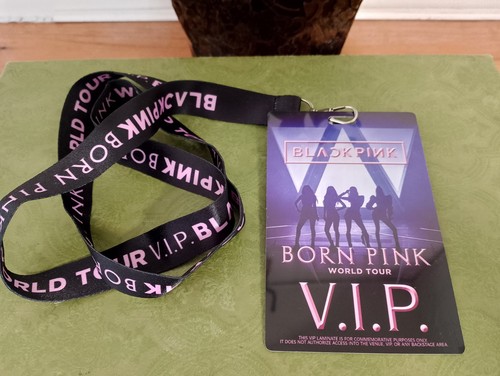 BLACKPINK BORN PINK World Tour VIP Lanyard Mercancía Oficial - Imagen 2 de 7
