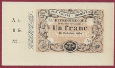 France/France - Lens Bon Agriculture & Industry (1870) UNC/AUNC