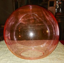 Ikea Fado pink glass shade only