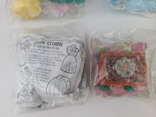 1992 McDonalds Happy Meal Schneewittchen und sieben Zwerge Komplettsatz 8 - 6 Neu in Verpackung - Bild 12 von 12
