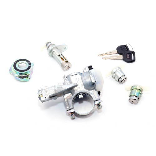 1994-1997 HONDA ACCORD SEDEN IGNITION CYLINDER STEERING DOOR TRUNK LID LOCKS SET - Picture 4 of 6