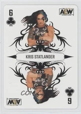 2023 AEW All Elite Wrestling Double or Nothing Playing Cards Kris Statlander