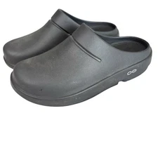 Oofos Oocloog Men’s 4 Women’s 6 Black Unisex Slip On Recovery Clogs Lightweight