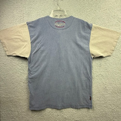 Vintage Brooklyn Dodgers Shirt Herren Large Cooperstown Button Pullover 3D Letter - Bild 2 von 18