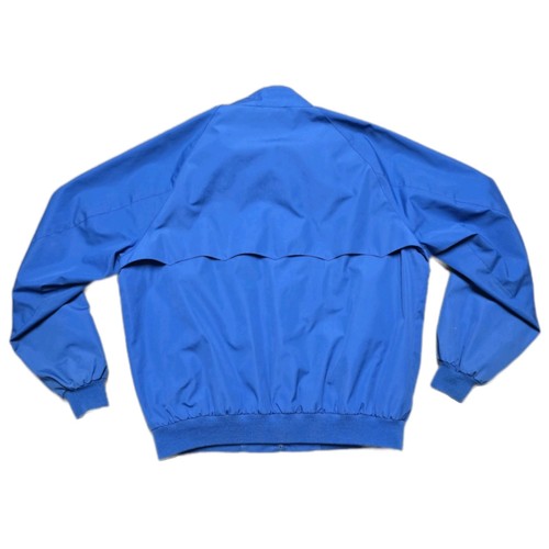 Vtg 70s IZOD Lacoste Jacket Size XL Blue Harrington Bomber Plaid Lined Zip - Picture 24 of 24
