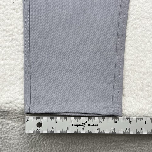 Unbound Merino Reisehose Herren 34x32 (Passform 36x32) Slim Fit Steingrau Stretch - Bild 10 von 10