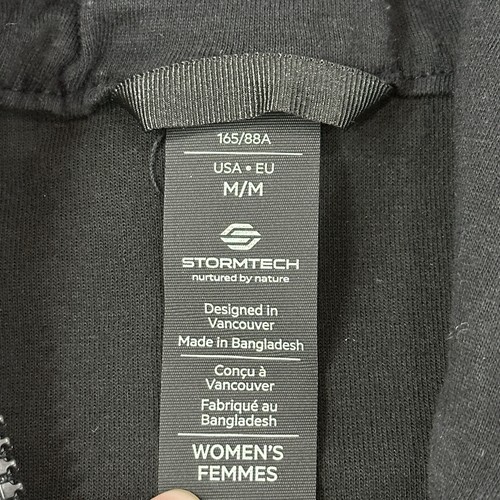 NWT Stormtech Jackets M Women's Black Long Sleeve Logo Synack - Picture 13 of 21