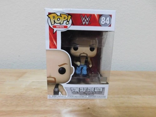 New Funko Pop WWE #84 "Stone Cold" Steve Austin vinyl figure