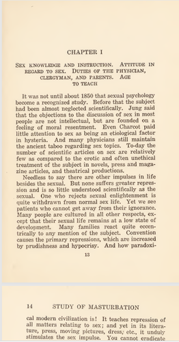 BOOKS A Study Of Masturbation And The Psychosexual Life 1929 - Picture 12 of 13