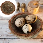  1 stück strohgewebte vögel nest garten dekorative vögel nest schic naturvögel