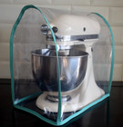 Food Mixer Dust COVER with Jade edge for KITCHENAID & Kenwood KMix (COVER ONLY)