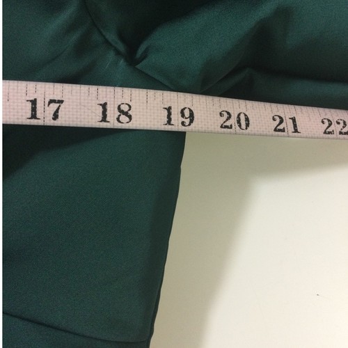 AW BRIDAL 14 1X plus hunter green Elinore satin formal party maxi dress NEW 0B8 - Picture 6 of 9