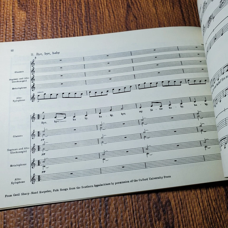 Orff-Keetman Music for Children I Pentatonic Vocal Sel. B. Schott Foto 4 de 4