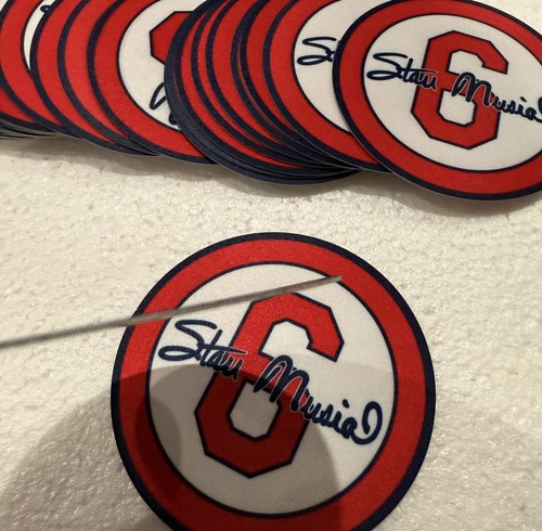 (Lot Of 2) Stan Musial HOF St. Louis Cardinals Logo Iron On Patch Jersey Patch - Picture 3 of 6