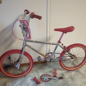 Redline Bmx Number Plate | eBay