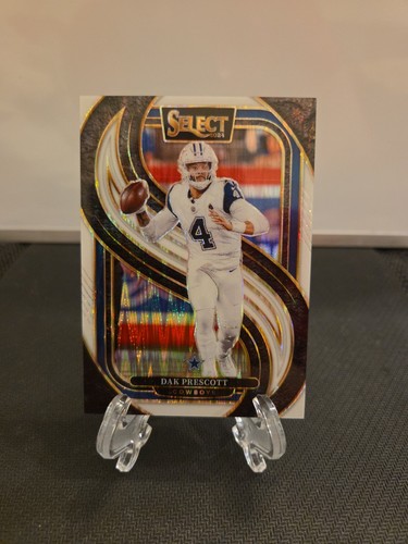 2024 Select DAK Prescott White Shock Premier Level /199 Dallas Cowboys