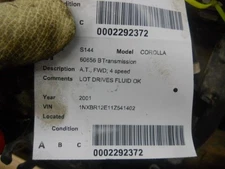 Automatic Transmission FWD 4 Speed Fits 00-02 COROLLA 240213