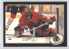 2002-03 Topps Chrome Black Refractor /100 Jocelyn Thibault #122