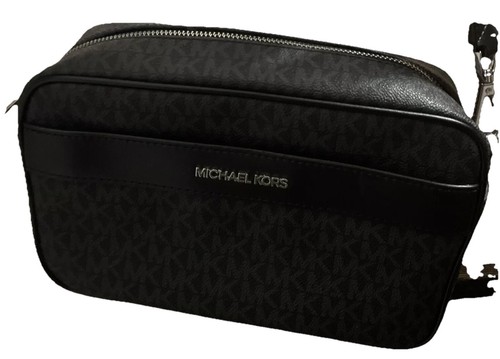 Borsa a tracolla firmata Michael Kors Kenly - Nera nuova con etichetta - Foto 10 di 10